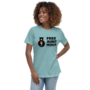 Free Aunt Hugs Relaxed Fit T-Shirt