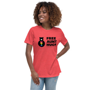 Free Aunt Hugs Relaxed Fit T-Shirt