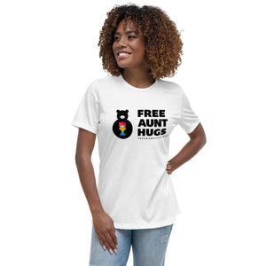 Free Aunt Hugs Relaxed Fit T-Shirt